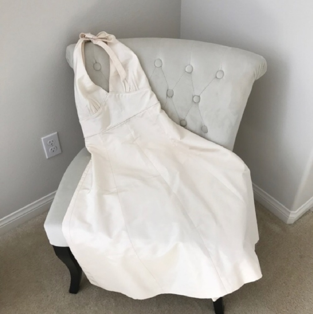 J crew ivory bridal dress
